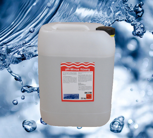 San Marco PH Minus Flüssig – 10 Kg Zur Senkung Des PH-Werts Im Pool
